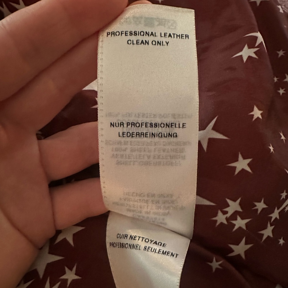 True Religion Red Leather Jacket - Picture 4 of 11